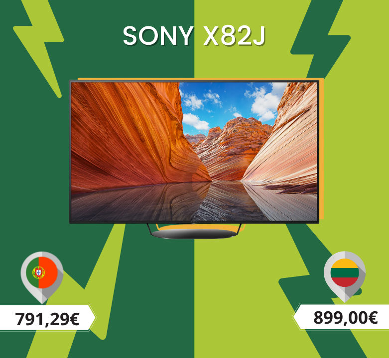 Lygink kainas ir įsigyk Sony televizorių pigiau!