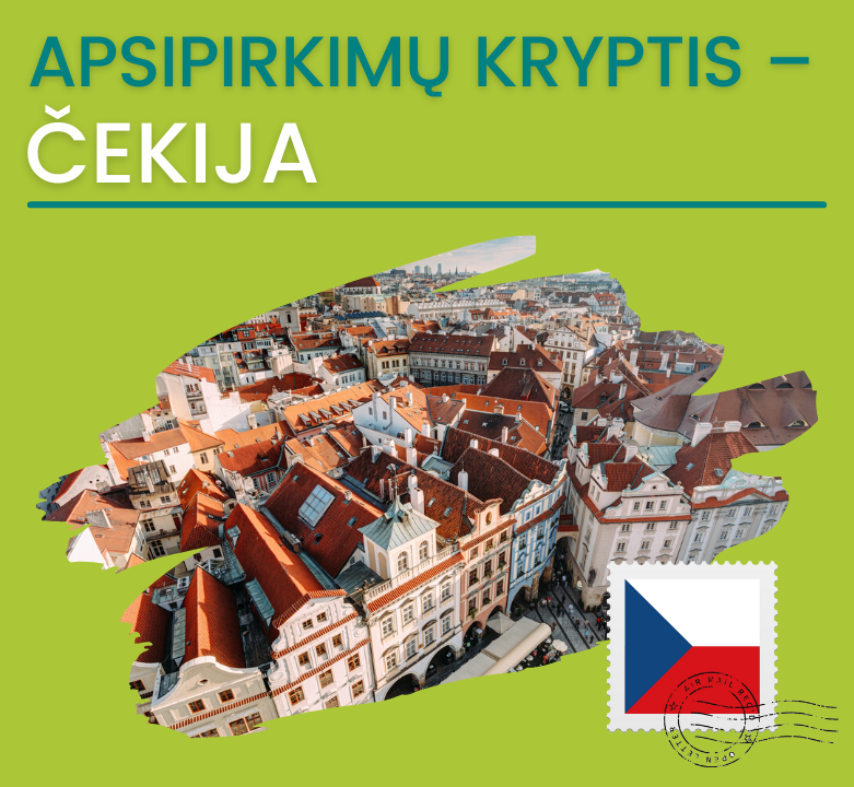 Atrask PirkEU apsipirkimų kryptį – Čekiją