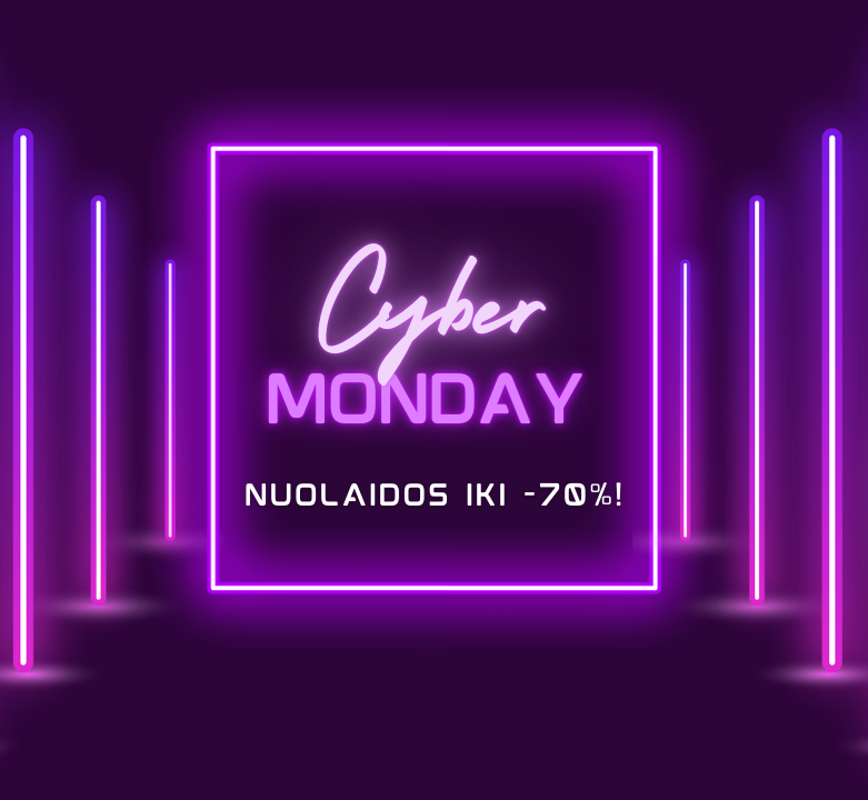 Cyber Monday nuolaidos iki -70%! 🛒💳