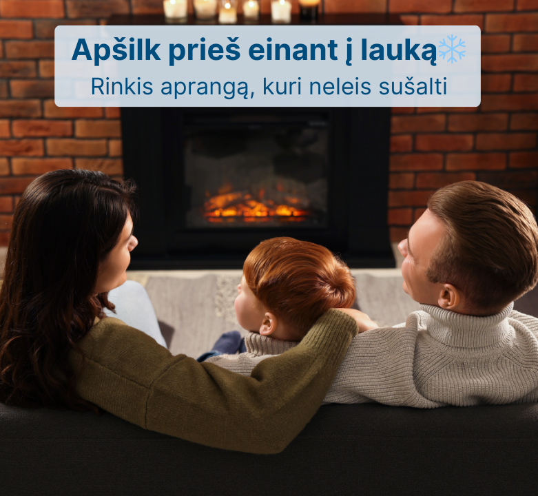 Apšilk prieš einant į lauką ❄️