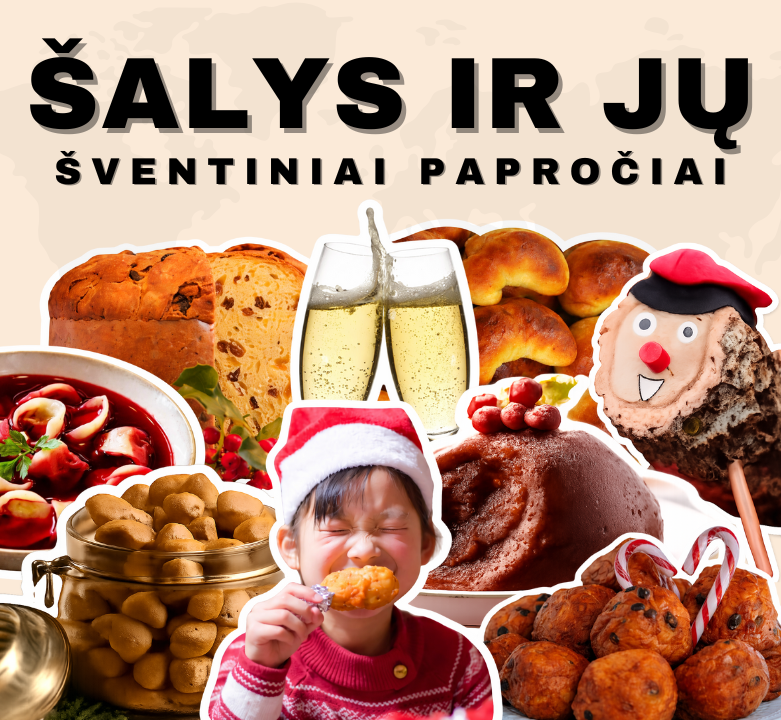 Šalys ir jų šventiniai papročiai 🌍🎄