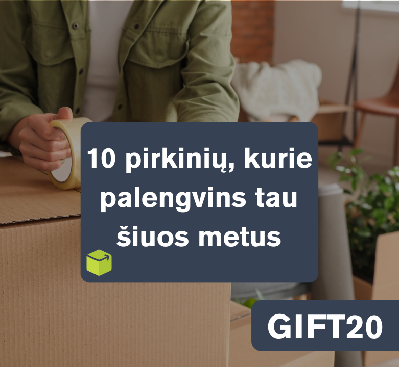 10 pirkinių, kurie palengvins tau šiuos metus ✨📦