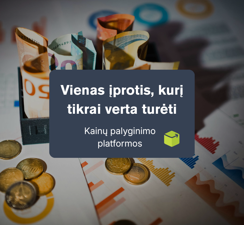 Vienas įprotis, kurį tikrai verta turėti – kainų tikrinimas prieš perkant