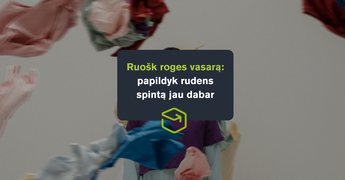 Ruošk roges vasarą: papildyk rudens spintą jau dabar