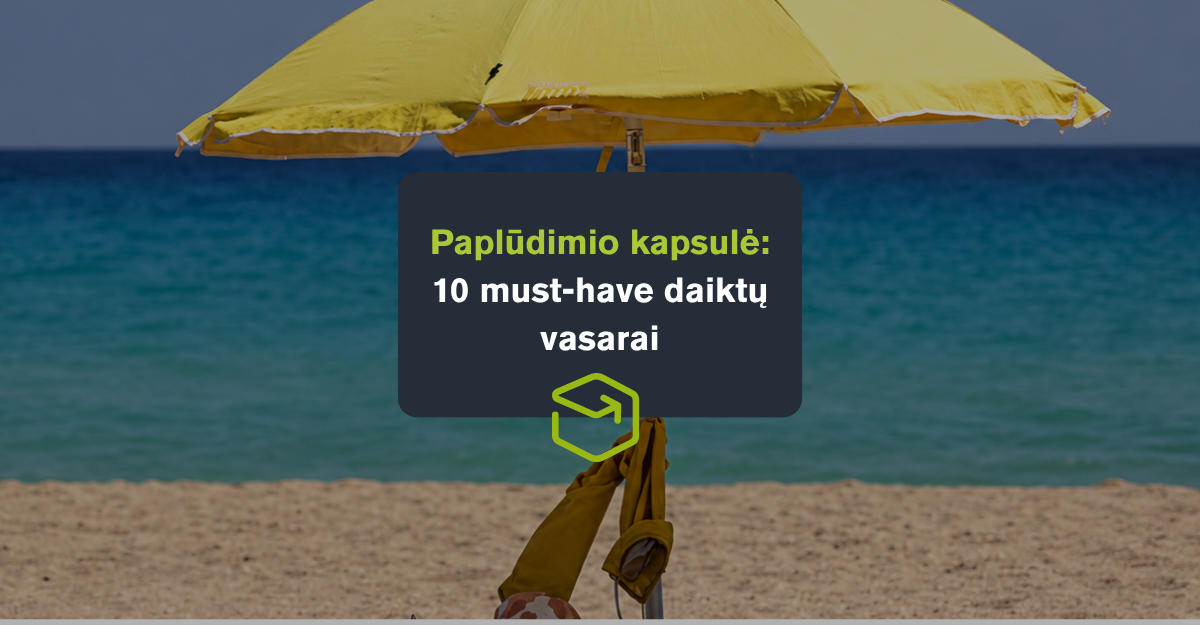 Paplūdimio kapsulė: 10 must-have daiktų vasarai
