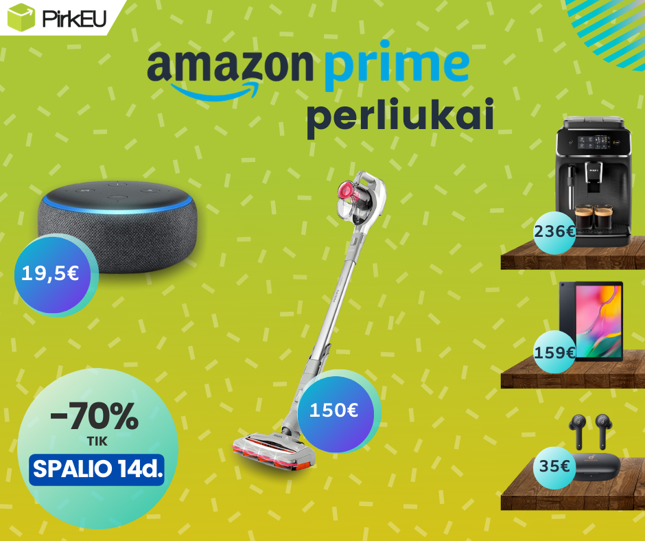 Amazon Prime pasiūlymai